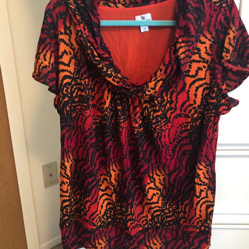 Carole Baskin🐯 inspired top size 2X